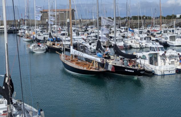 ⛵✨ Les Pen Duick sont amarrés à l’Herbaudière !